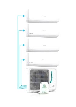 Baymak Elegant Prime Multi Duvar Tipi Split Klima 1X4